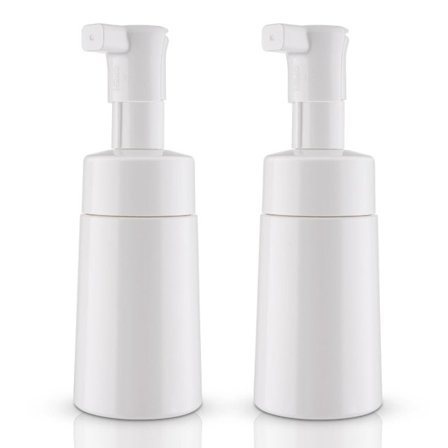 2kpl vaahtopumppupullo tyhjä pumppupullo VALKOINEN 100ml 100ml