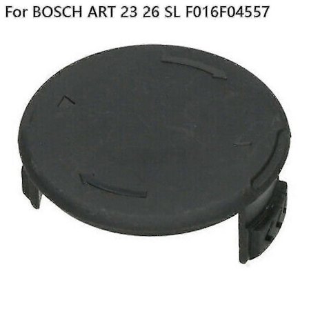 Trimmerin puolan kansi Bosch Art 23 26 Sl -siimaleikkurille, siiman suojus, pohja F016f04557, musta varaosapuolan kansi (FMY)