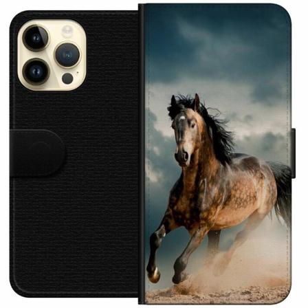 Apple Iphone 14 Pro Max Plånboksfodral Häst