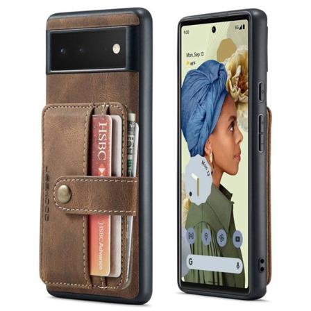 Jeehood Google Pixel 7 Pro Skal Korthållare Rfid - Brun