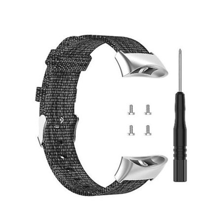 For Garmin Forerunner 45 / 45s / Swim 2 Universal Nylon Canvas Watch Band