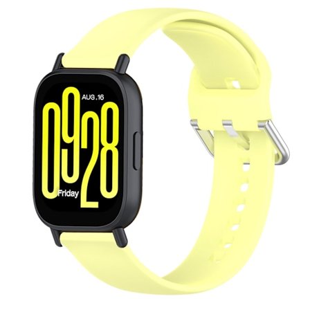 Armband för Xiaomi Redmi Watch 5 Active/watch 5 Lite 22mm silikonarmband (gul)