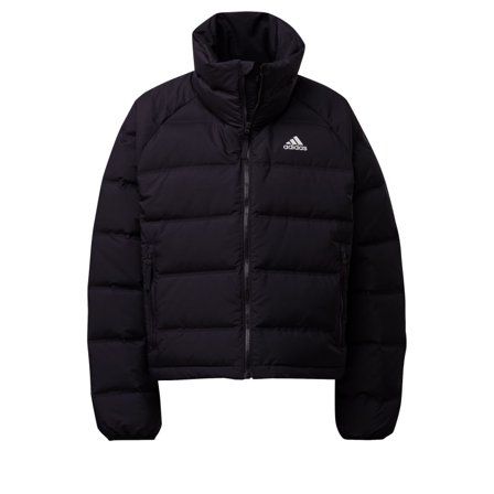 Adidas Women's Helionic Relaxed Fit Down Jacket Women warmly-lined down jackets Black XL