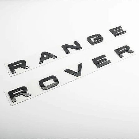 3D ABS Range Rover Logo Kirjaimet Auton Etukannen Takaluukun Tunnusmerkki Tarra Yhteensopiva l322 l320 Evoque Velar Sport Vouge Lisävarusteiden kanssa