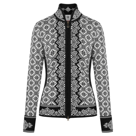 Dale of Norway W's Christiania Fem Jacket Black Offwhite