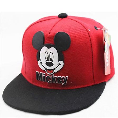 Børns drenge piger Mickey Mouse Baseball Cap Justerbar Solhat