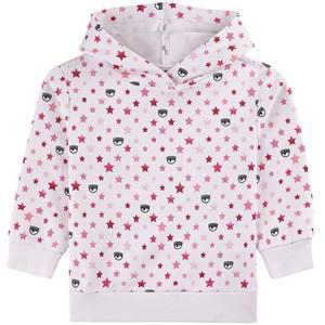 Monnalisa White Rainbow Stars Hoodie 8 Years - Jumpers and knitwear - 8 years - White