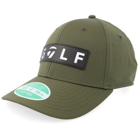 Taylor Made - Grön adjustable Keps - TM26 Ls Ventura Stock Olive Green Adjustable @ Hatstore