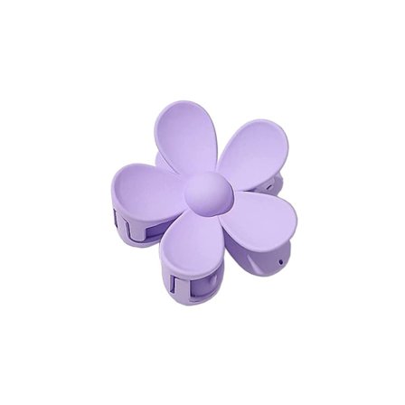 3 kpl hiuskynsileikkeitä Flower PURPLE