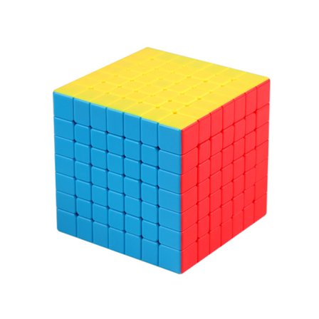 Speed Magic Cube Stickerless 7x7 7x7x7 Smidig Hjärngymnastik Lager