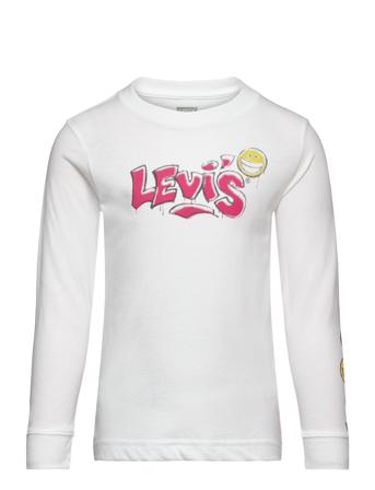 Levi's Sprayed Logo Long Sleeve Tee Levi's White