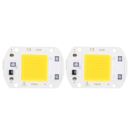 Hög effekt LED-chip SMD COB integrerad ljusemitterande komponent 30W lampor pärlor (varm)
