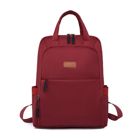 Oxford Mini Solid Color Damryggsäck för kvinnor Svart Vardagliga skolväskor Flicka Student Koreansk Business Laptop Ryggsäck Kvinna~08930