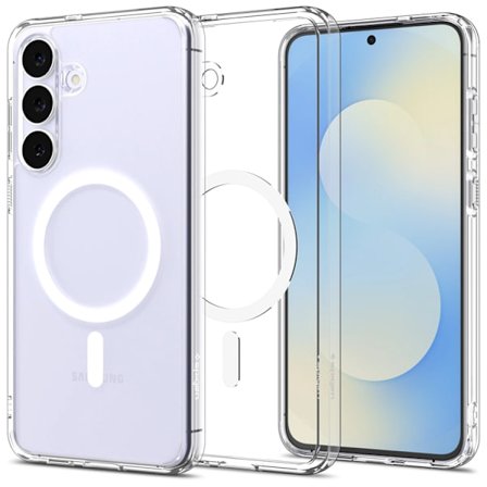 Spigen Mobilskal till Galaxy S25 FE Magsafe Ultra Hybrid - Clear