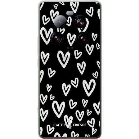 Kompatibelt Mobildeksel til Xiaomi Xiaomi 13 Ultra Cactus and Friends - Handdrawn Love Chaos