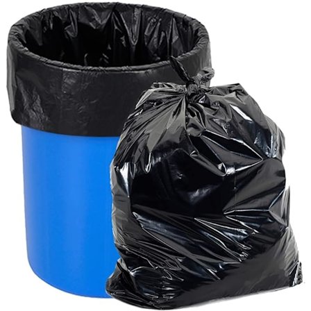 Søppelposer 20 liter høy søppelbøtte med snøring, ekstra slitesterk