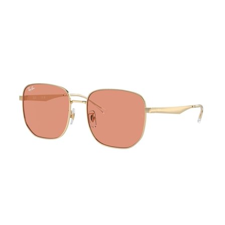 Ray-Ban -Aurinkolasit - Gold Rectangular - Ray-Ban RB3713D 921374 5718