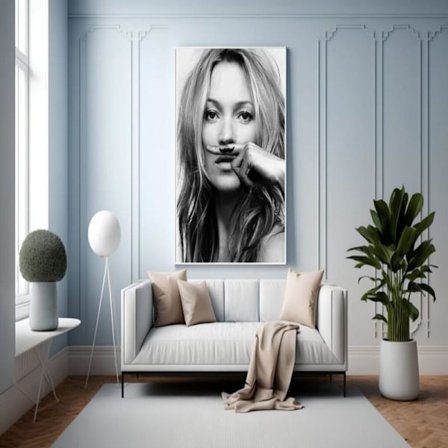 Kate Moss Poster 30x40 cm
