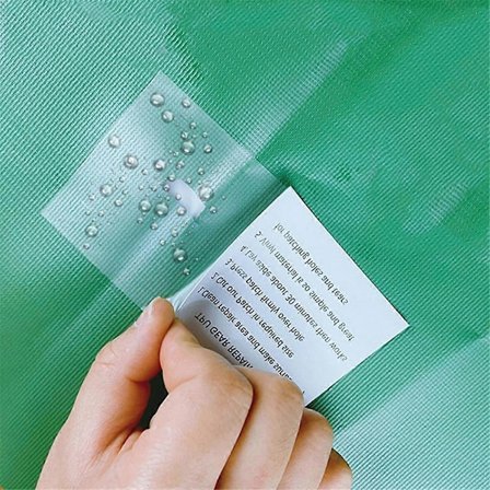 7.5cmx375cm Transparent TPU Vanntett Klistremerke Universal Camping Skygge Telt Badering Reparasjonstape S.pa