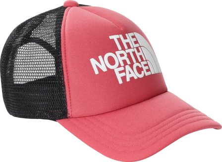 The North Face Kid's Logo Trucker Cap Children caps Pink OneSize