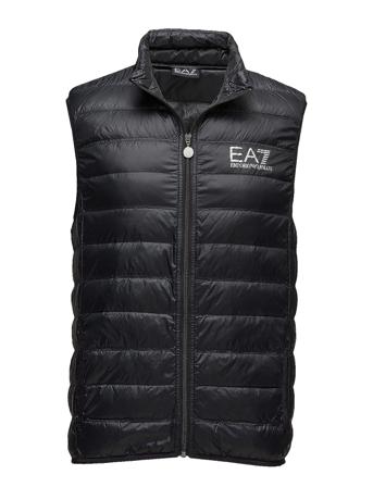 Down Waistcoat Väst Svart EA7