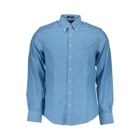 Gant, Formal Shirts Blauw, Heren, Maat:S