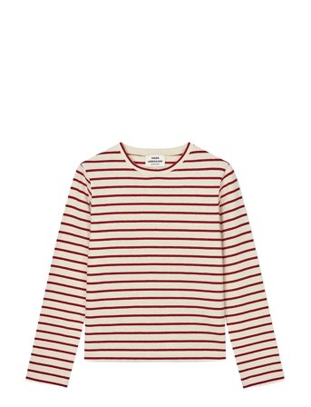 Pablo Maggie Tee Ls Tops T-shirts & Tops Long-sleeved Cream Mads Nørgaard