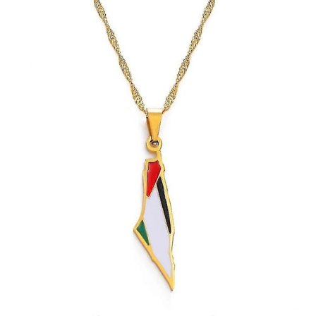 Palestiina Riipus Ketjukaulakorut Hopea Kulta Korut [db]