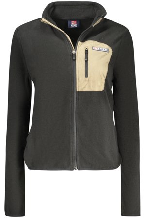 Norway 1963 Felpa Con Zip Donna Nero