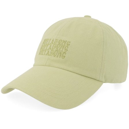 Billabong - Essential Canvas Cactus Green Dad Cap Unconstructed Green Cap - @ Hatstore