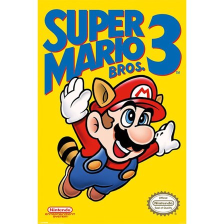 Super Mario Bros. 3 - NES Cover