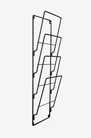 Present Time - Magasin Rack - Svart - Småoppbevaring - Fra Homeroom