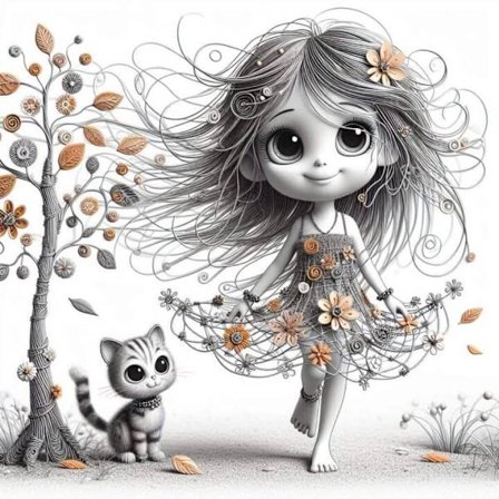 Höst Poster Barn 30x40 cm