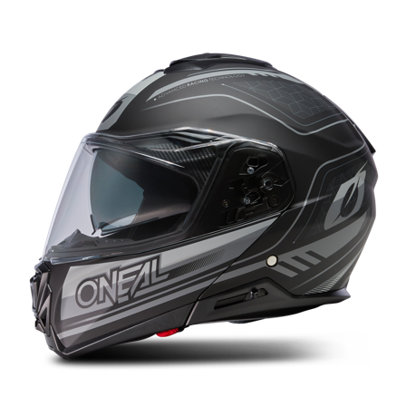 Adventurehelm O'Neal M-SRS String Schwarz/Grau S