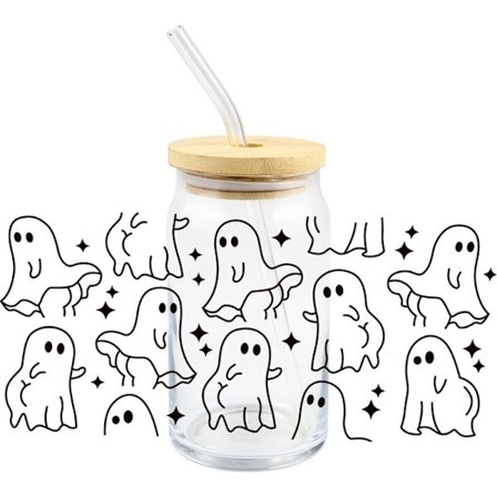 UV-DTF-siirtotarra Lasipullot Tarra STYLE 4 STYLE 4