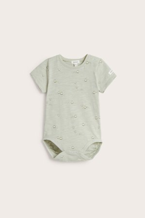 Newbie | Body we wzór w żaby | Zielony