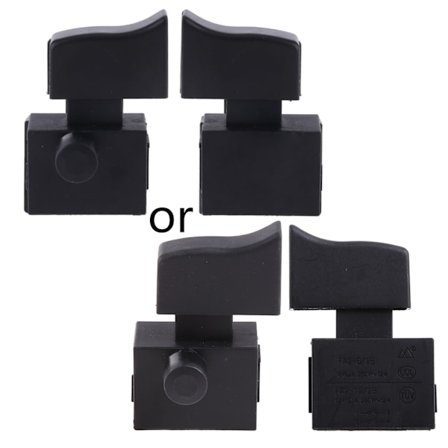 FA2-6/2B 250V~5E4 Låsbar Strömverktyg Kapmaskin Elektrisk Borrmaskin Vinkelslip Strömbrytare för Kraftkontroll Hållbar