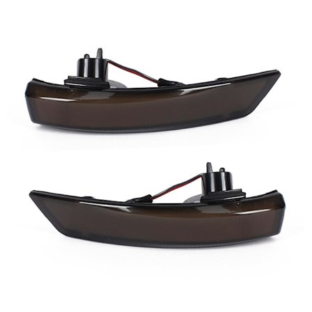 Rullende LED dynamisk blinklys til Ford Focus Mondeo Mk4 spejl Bl