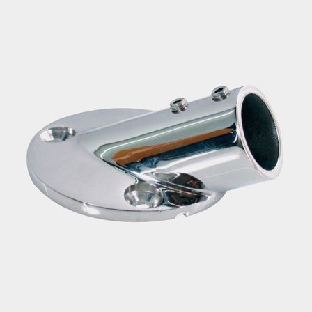 Bottenbeslag runt Ø25mm-30 grader RF stål