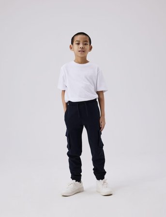 name it Nkmollie Cargo Pant Bru Noos - Navy - 116