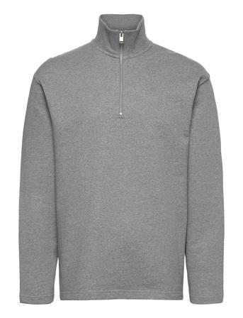Slhrelaxcarson340 High Neck Sweat S Grey Selected Homme