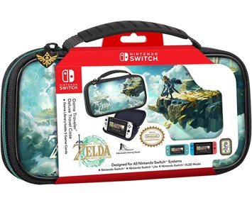 Nintendo-Deluxe Travel Case Zelda TotK-Reiseveske til Nintendo Switch og Switch Lite-Gaming-Ukategoriserte produkter