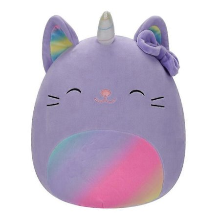 Squishmallows 30cm Cienna Caticorn, plyslegetøj.