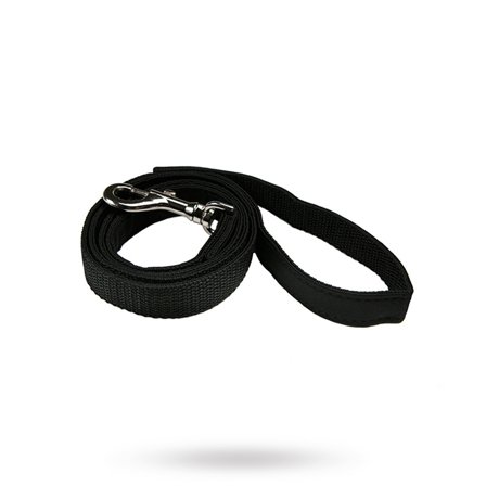 Urban Pup - Klassiskt Svart - Tygkoppel - Hundkoppel