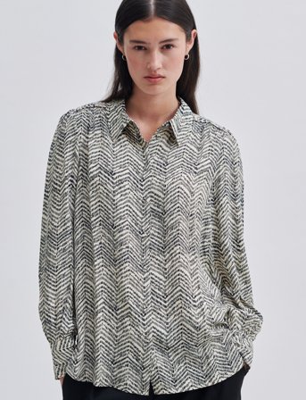 Second Female Mallow Shirt - Black - XS