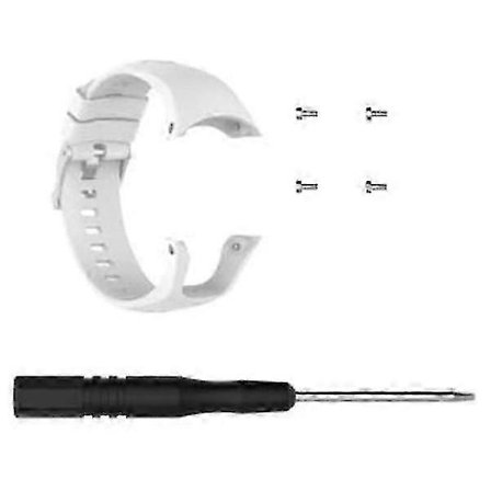 Klockarmband för Suunto Spartan Trainer Wrist Hr Vit Vit [DB]