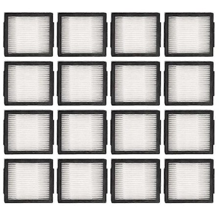 [CA]16 stk Erstatnings HEPA-filter for Combo J7+ J9+ Robotstøvsuger HEPA-filter Tilbehørssett Som Vist