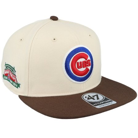 47 Brand - Beis snapback Gorra - Hatstore Exclusive x Chicago Cubs Dual Natural/Brown Snapback @ Hatstore