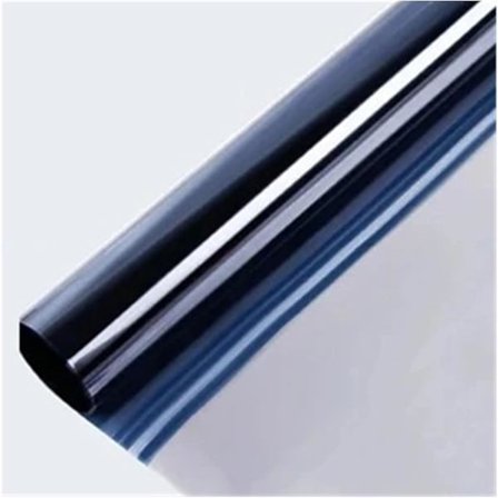 Envejs Spejlglas Privatliv Vinduesfilm (Blå Sølv, 45 cm x 400 cm)