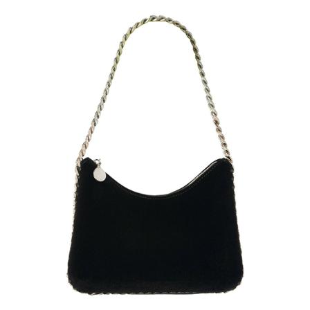 Stella McCartney, Womens Bags Shoulder Bag 7B0001Wp 0055 Wp 0055 Zwart, Dames, Maat:ONE Size